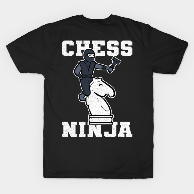 Chess Ninja Teacher Chessboard Grand Master Gift by amango